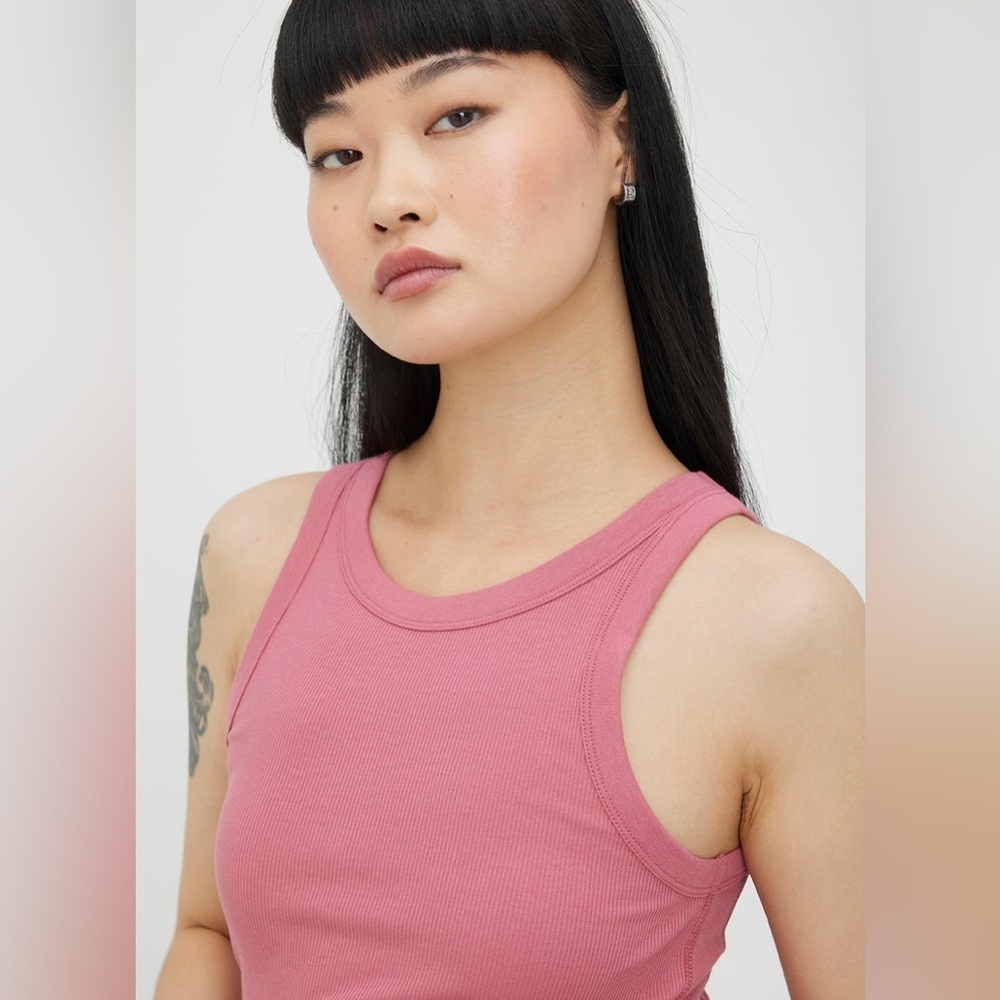 KIT + ACE $70 CYPRUS HIGH NECK RIBBED TANK​ - Picture 2 of 4